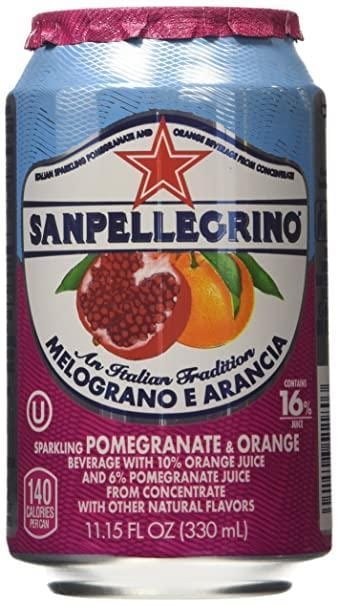 San Pellegrino Pomegranate & Orange.
