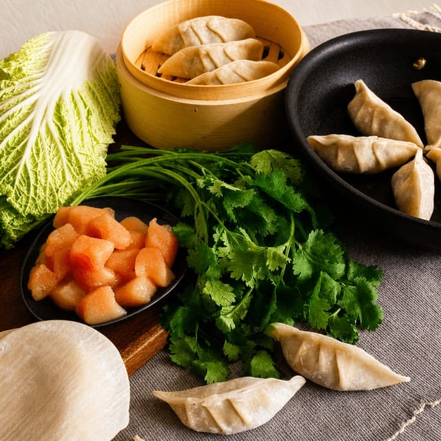 25 Frozen Chicken Dumplings.